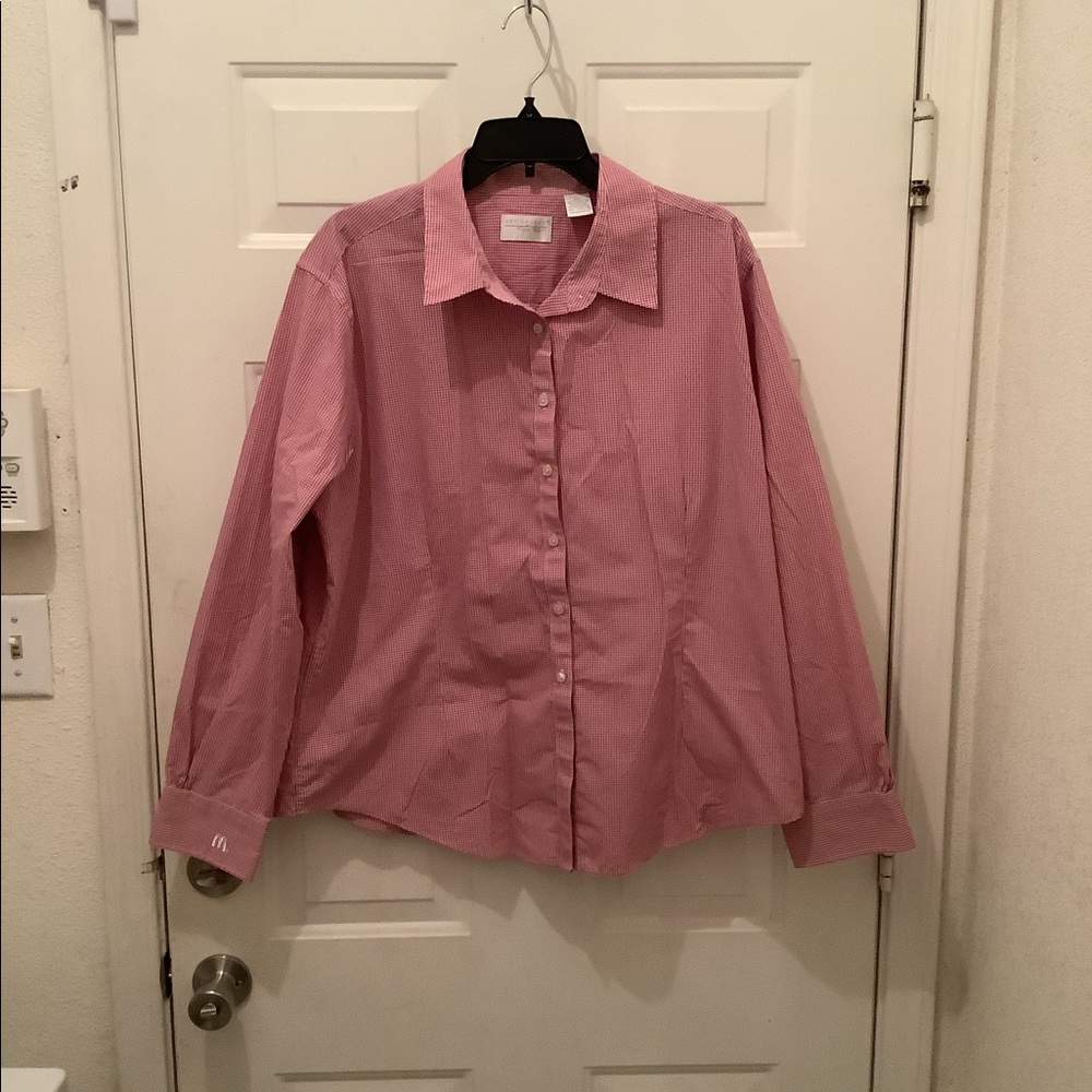 Ladies McDonalds button up 2XL